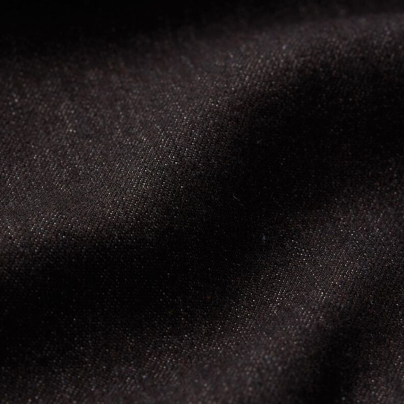 Leggero denim stretch riciclato – nero,  image number 3