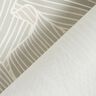 tessuti da esterni tessuti canvas linee di foglie – grigio argento,  thumbnail number 5