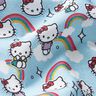 popeline di cotone Arcobaleni di Hello Kitty Tessuto oggetto di licenza | SANRIO – blu cielo,  thumbnail number 2