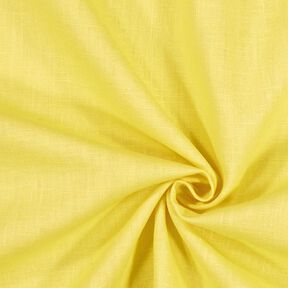 Tessuto di lino misto Ramie medio – giallo sole, 