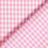 tessuto in cotone Quadro vichy 0,5 cm – rosa/bianco,  thumbnail number 4