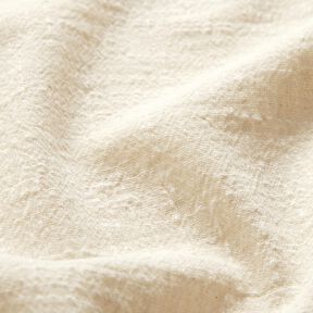 Tessuto di cotone con aspetto lino non sbiancato – naturale, 