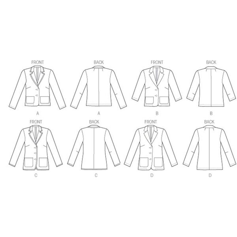 blazer, Butterick 5926|34 - 42,  image number 10