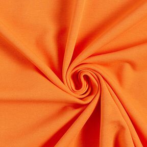 felpa di cotone leggera tinta unita – arancione, 
