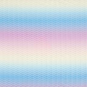 Maglia sportiva struttura a colore sfumato – azzurro/rosa chiaro, 