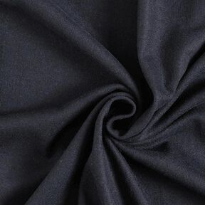 Lana lavorata a maglia in tinta unita – nero-azzurro, 