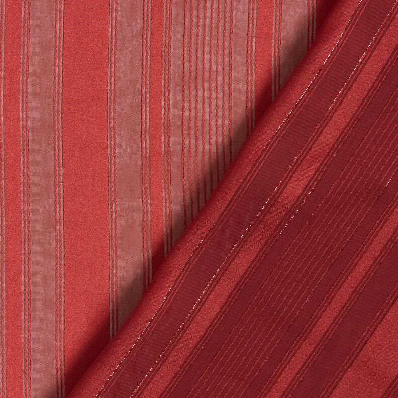 chiffon Righe in satin con Glitter – rosso carminio,  image number 4