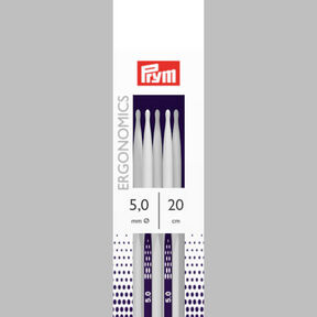 5,0 | 20 cm Ferri da calza Ergonomics | Prym, 