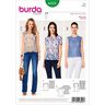 top / camicetta, Burda 6525,  thumbnail number 1