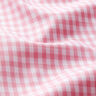 tessuto in cotone Quadro vichy 0,5 cm – rosa/bianco,  thumbnail number 2