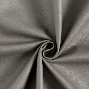 tessuto da tappezzeria similpelle Goffratura leggera – grigio, 