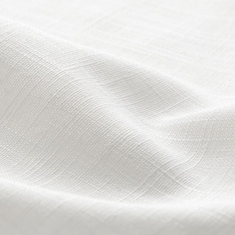 Tessuto di lino misto Ramie medio – bianco,  image number 2
