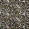 jersey di viscosa Grandi macchie di leopardo – grigio chiaro/giallo curry,  thumbnail number 1