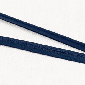 Satin Filetto sbieco [10 mm] – blu marino, 