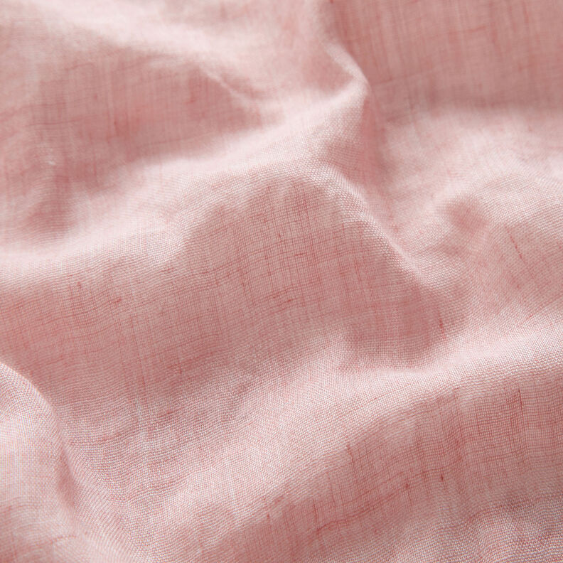 Voile Melange effetto stropicciato – rosa antico chiaro,  image number 2