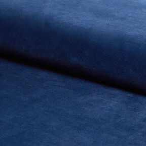 tessuto da tappezzeria velluto – blu marino, 