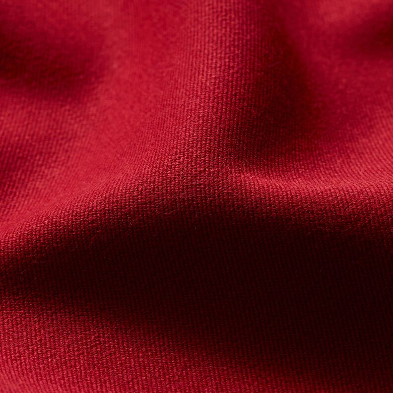 gabardine bi-stretch – rosso carminio,  image number 2
