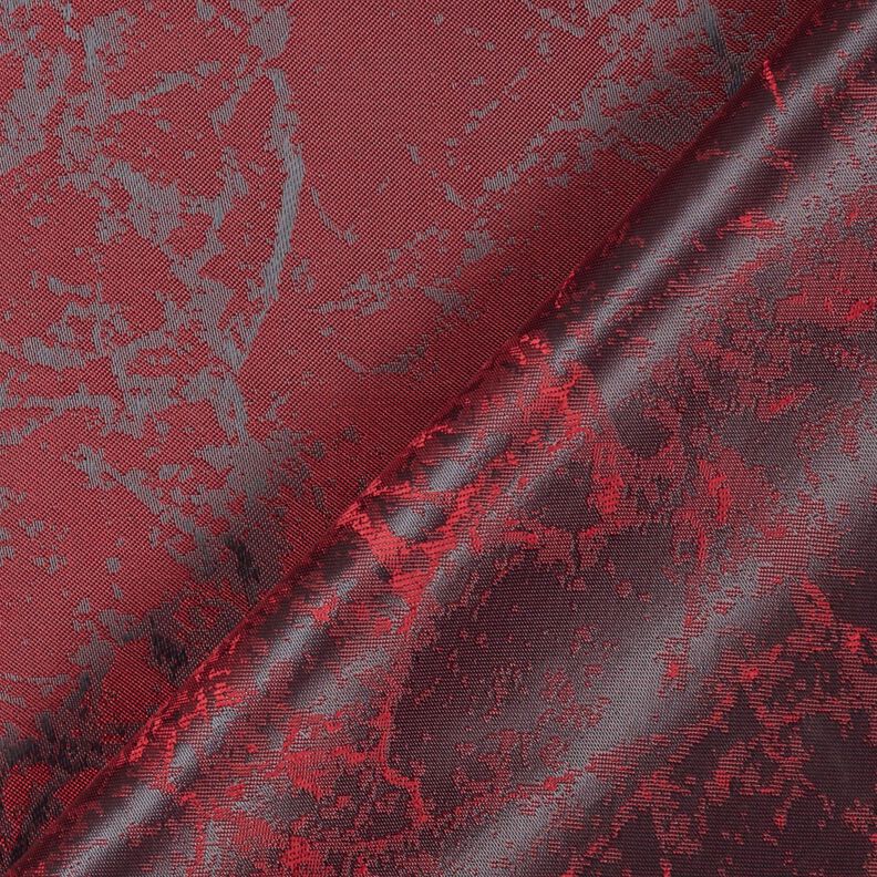 tessuto per fodere Jacquard Marmorizzato – rosso Bordeaux,  image number 4