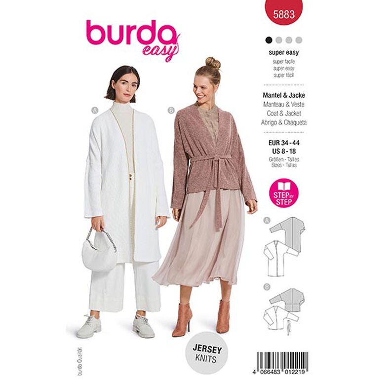 giacca / cappotto | Burda 5883 | 34-44,  image number 1