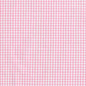 tessuto in cotone Quadro vichy 0,2 cm – rosa/bianco, 