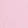 tessuto in cotone Quadro vichy 0,2 cm – rosa/bianco,  thumbnail number 1