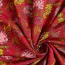 Tessuto di viscosa Fiori paisley – rosso carminio/rosso fuoco,  thumbnail number 3