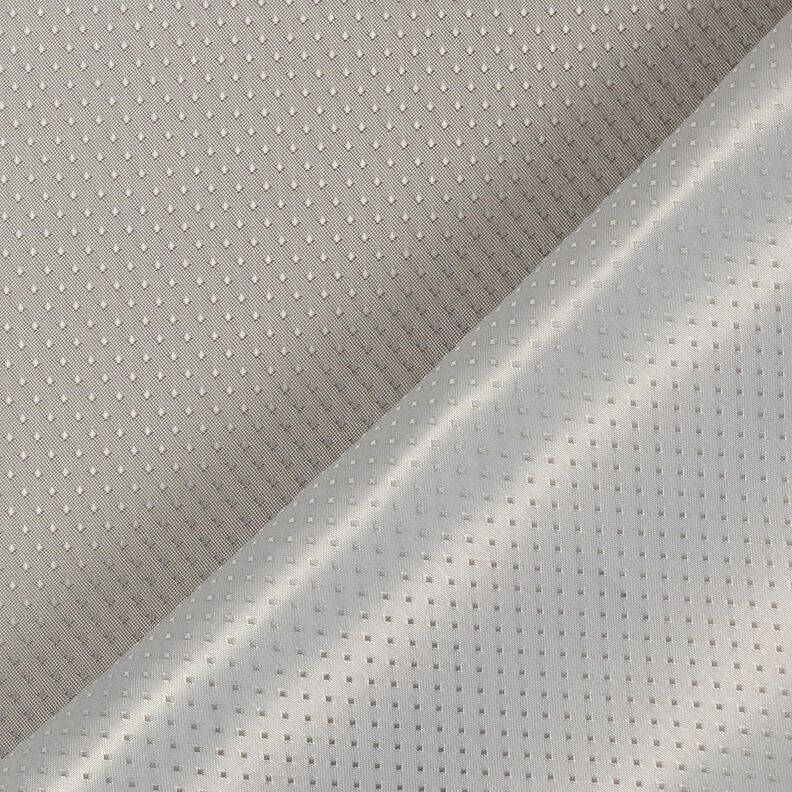 tessuto per fodere Jacquard Mini diamanti – grigio chiaro,  image number 3