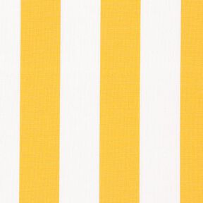 Tessuto per tende da sole righe Toldo – bianco/giallo, 