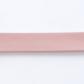 Nastro in sbieco Cotone bio [20 mm] – rosa antico scuro, 
