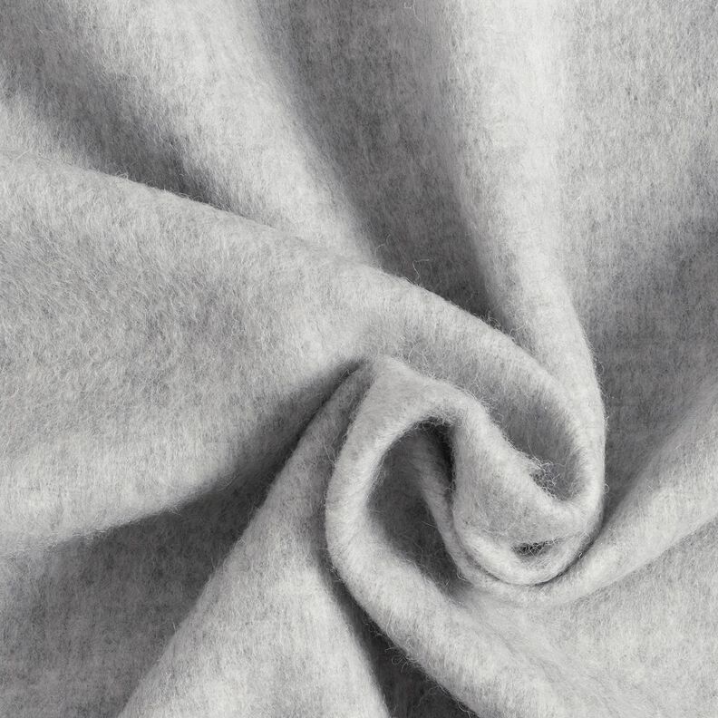 Cappotto in maglia misto lana melange – grigio chiaro,  image number 1