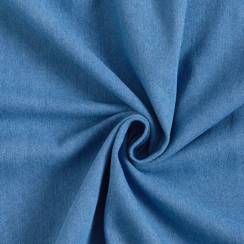 Denim in cotone elasticizzato medio – colore blu jeans,  image number 1