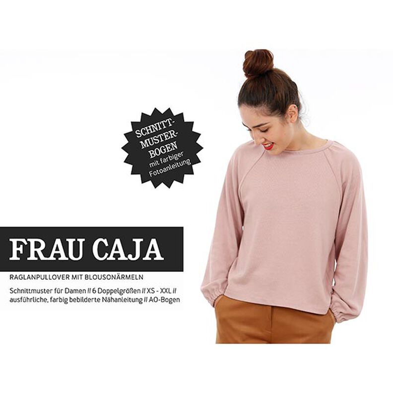 FRAU CAJA - maglione con maniche raglan a palloncino, Studio Schnittreif | XS - XXL,  image number 1