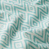 Tessuto jacquard da esterni stile etnico – menta,  thumbnail number 2