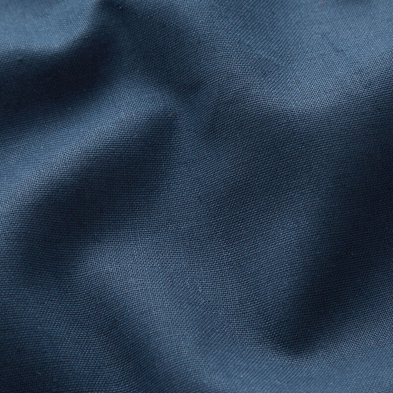 tessuto in cotone cretonne tinta unita – blu notte,  image number 2
