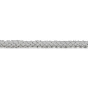 Cordoncino in cotone [Ø 7 mm] – grigio chiaro, 