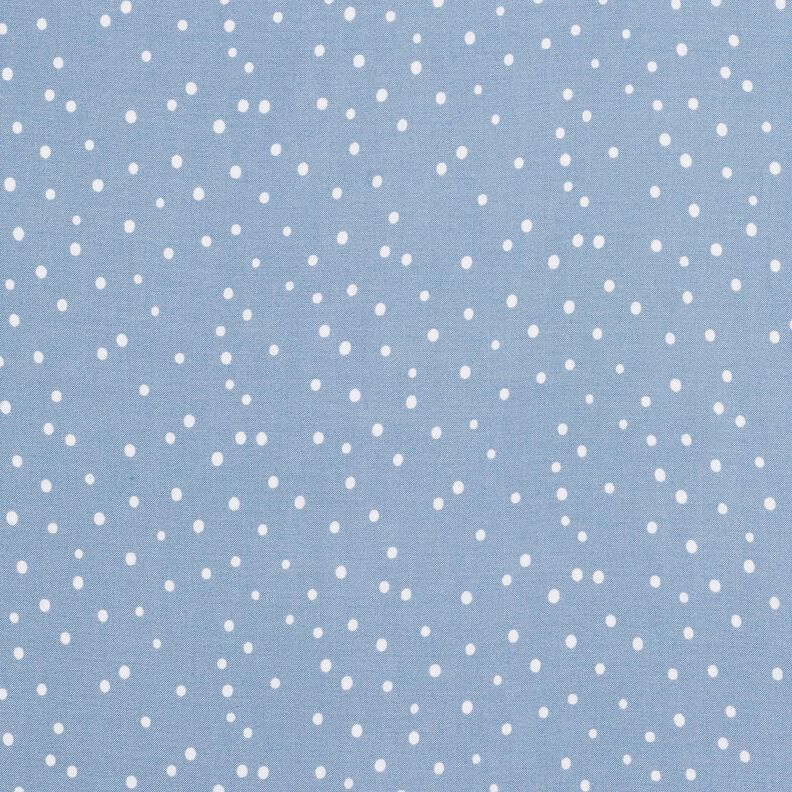 Tessuto in bambù con pois – grigio blu,  image number 1