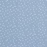 Tessuto in bambù con pois – grigio blu,  thumbnail number 1