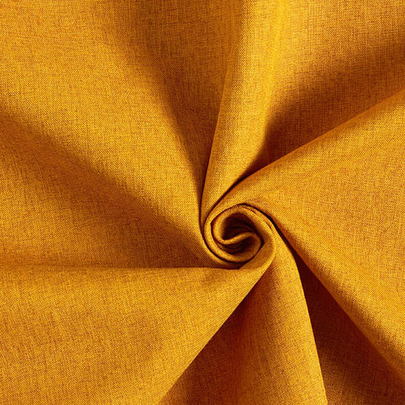 tessuto da tappezzeria mélange, tinta unita – giallo curry,  image number 1