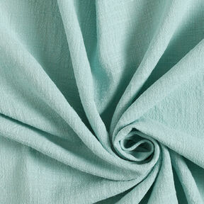 tessuto in cotone effetto lino – verde menta, 
