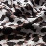 jersey di viscosa Stampa leopardata piccola – cioccolato/grigio argento,  thumbnail number 2