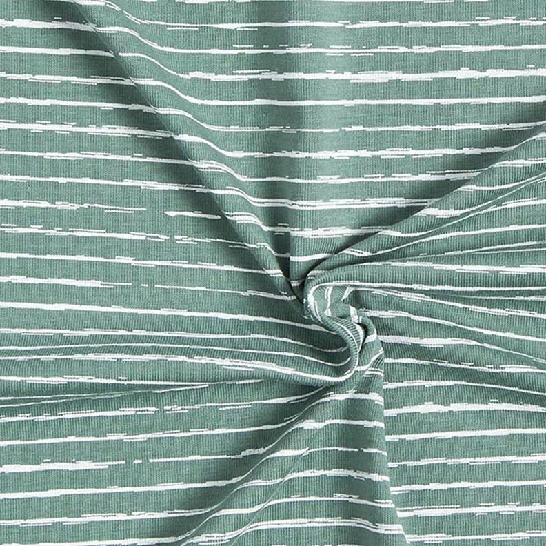 jersey di cotone strisce scarabocchiate – canna palustre,  image number 3