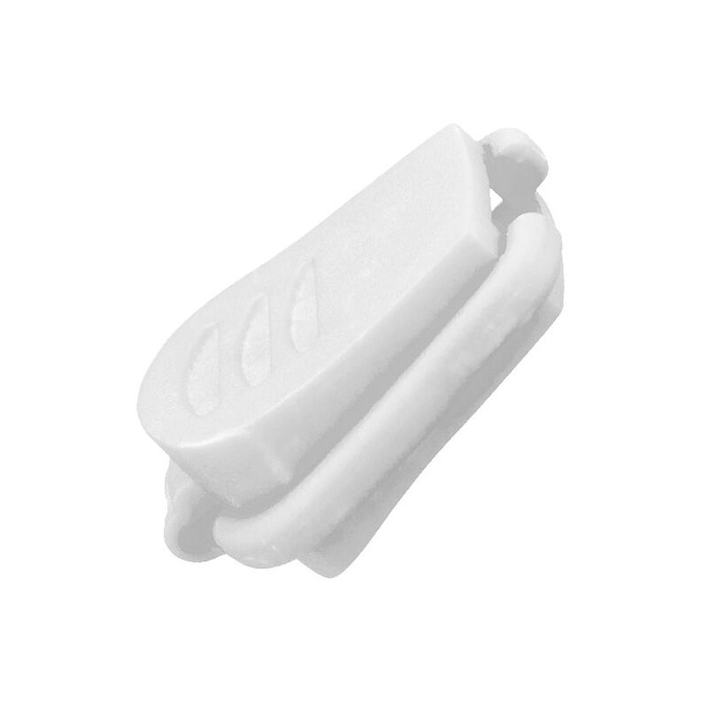 capocorda Clip [Lunghezza: 20 mm] – bianco,  image number 3