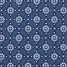 jersey di cotone Azulejos grandi – blu marino/grigio blu,  thumbnail number 1