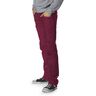 Denim stretch in misto cotone medio – rosso Bordeaux,  thumbnail number 7