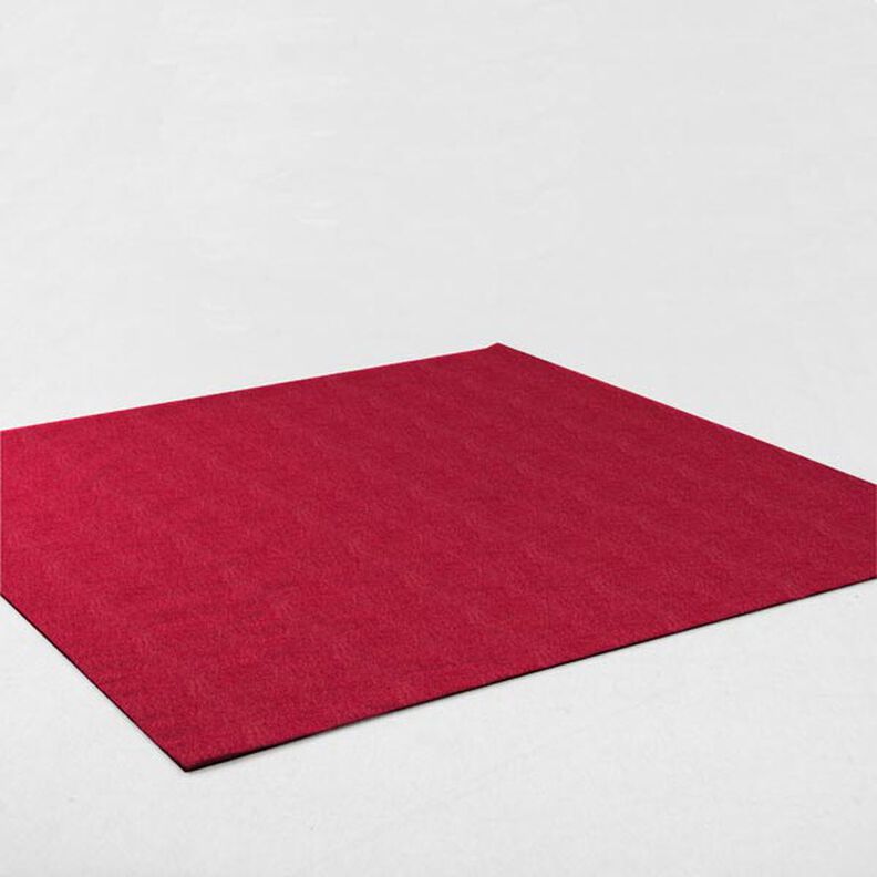 Feltro 90 cm / 3 mm di spessore – rosso Bordeaux,  image number 2