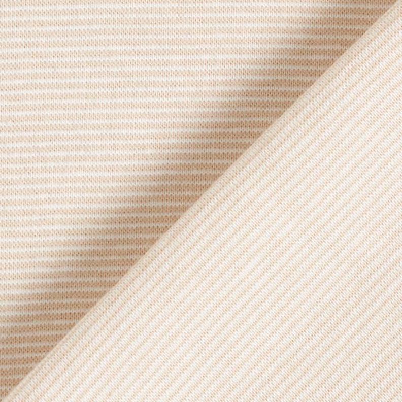 Costina tubolare per polsini con anelli stretti – beige/bianco lana,  image number 3