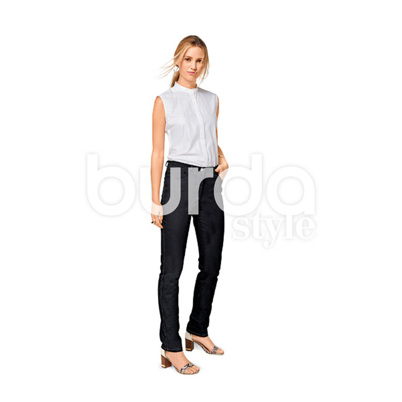 pantalone / jeans / pantaloni 3/4, Burda 6534,  image number 3