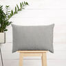 tessuto arredo mezzo panama Trama leggera – grigio ardesia/beige chiaro,  thumbnail number 8