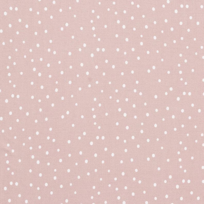 Tessuto in bambù con pois – rosa antico chiaro,  image number 1