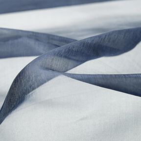 organza – nero-azzurro, 